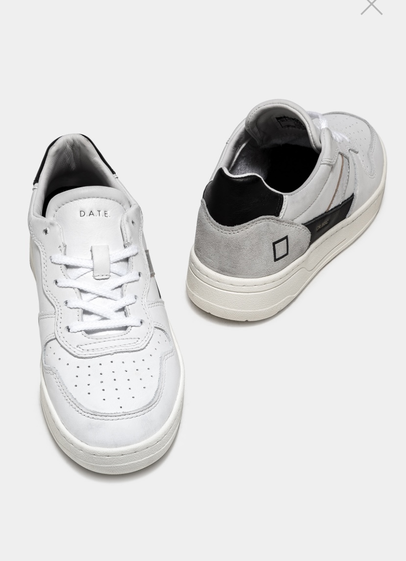 D.A.T.E – Sneakers White-Black
